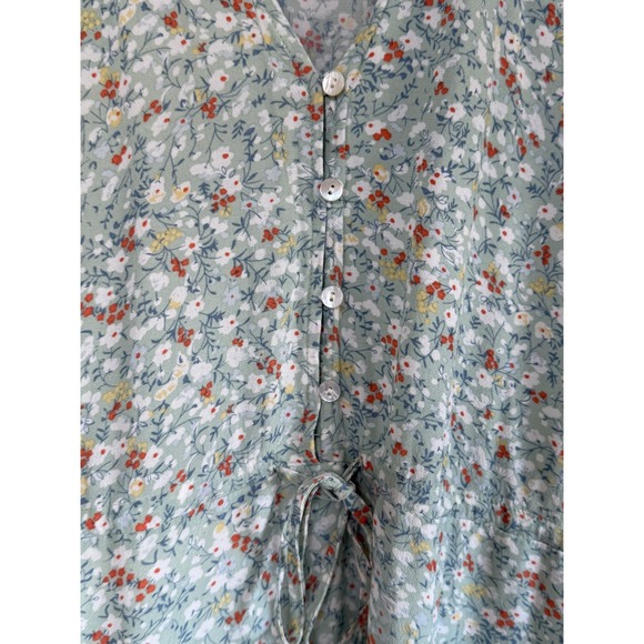 Rails Women's Floral Print Button Front Midi Dress, Casual Cute - Size S - Picture 2 of 8